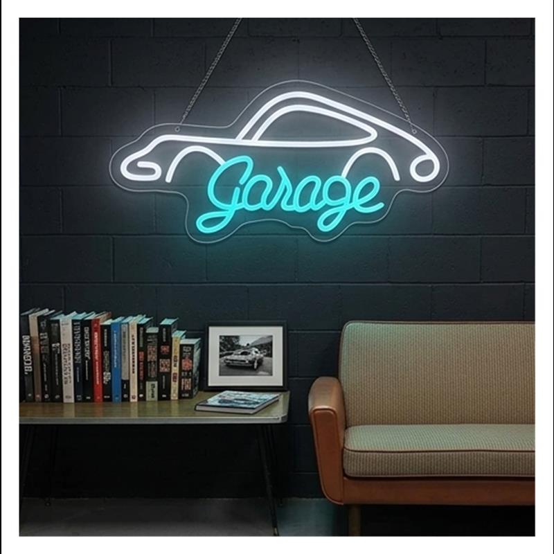 Workshop Tools Wallpaper - Garaj Neon Burcu LED Işık Kısılabilir