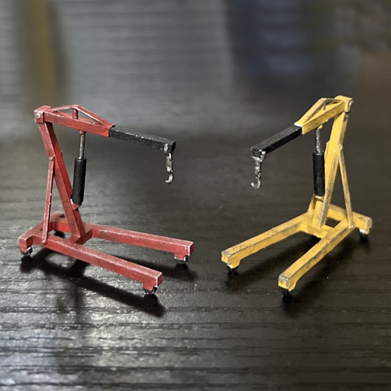 Workshop Tools 3D Model - 1 adet 1/64 ölçekli motor askısı