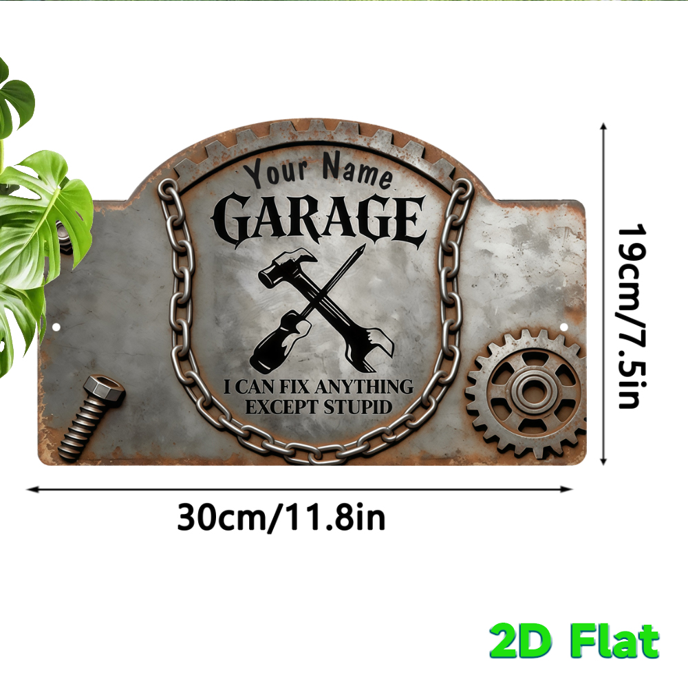 Özel İsimli Vintage Ekipman Ga - Workshop Tools And Names incelemesi ve fiyatı