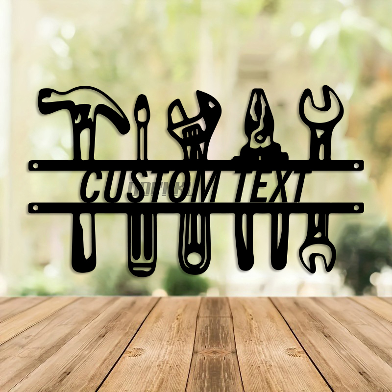 DIY Endüstriyel Tarz Demir Duv - Workshop Tools And Names incelemesi ve fiyatı