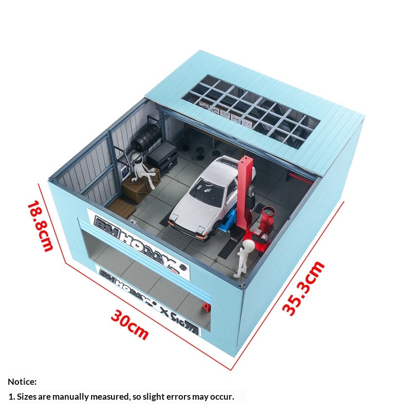 BM HOBBY 1/24 Ölçekli RC Araba - Workshop Tools 3D Model incelemesi ve fiyatı