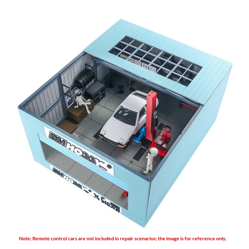 BM HOBBY 1/24 Ölçekli RC Araba - Workshop Tools 3D Model incelemesi ve fiyatı